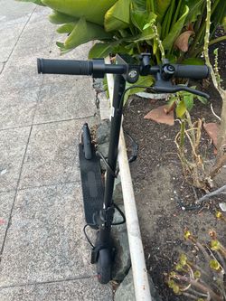 Black Electric Kick Scooter