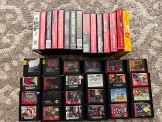 Sega genesis games 15 each