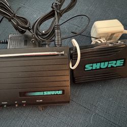 Shure Wireless T3 Transmitter & T1G Receiver (Electric Guitar)