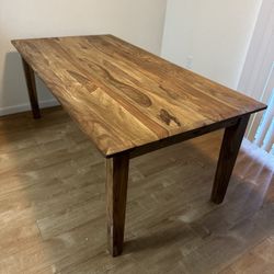 Wood Dining Table (Like New)