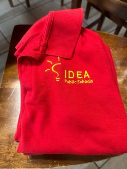Youth Large 4 Red Idea Polos