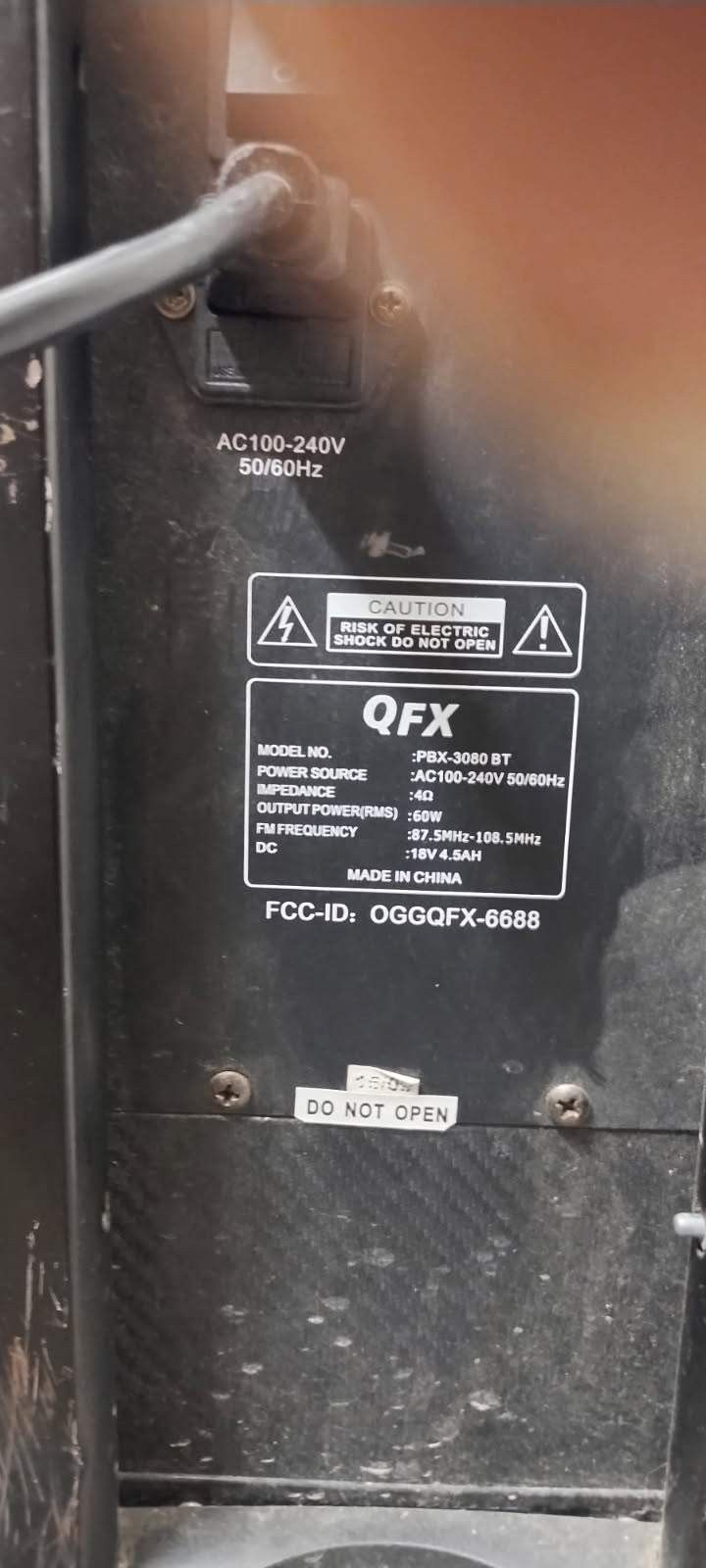 QFX Bluetooth Speaker