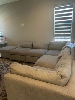 Grey couch  L shape