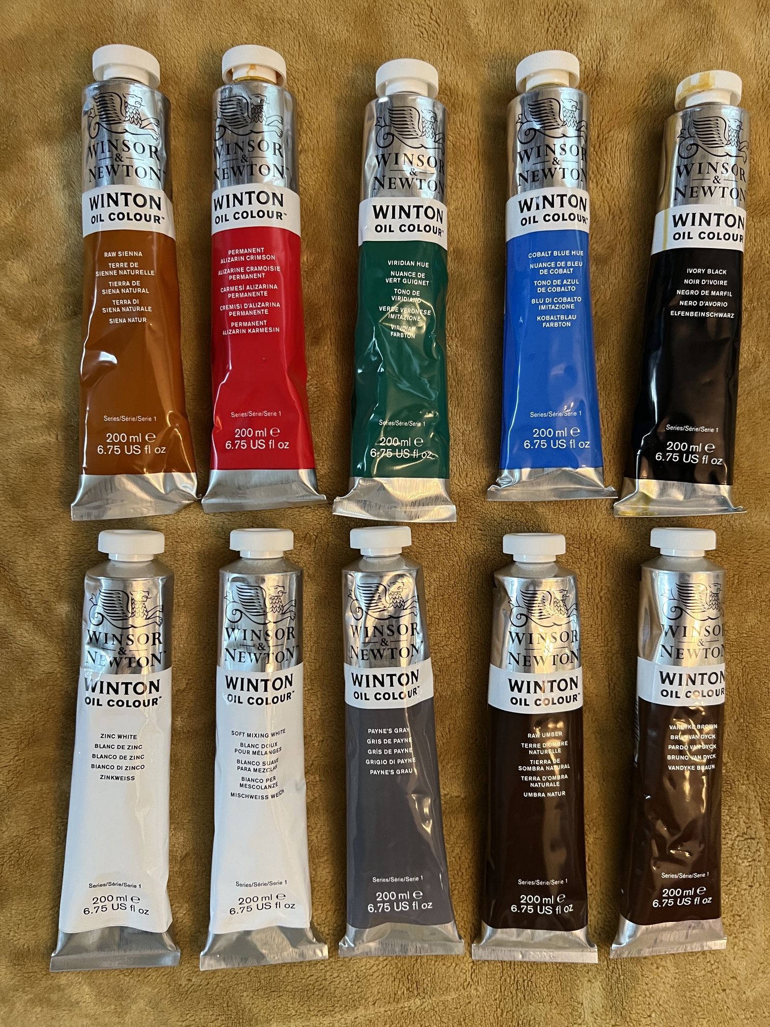 Winsor & Newton Oil Colour Paint Bundle