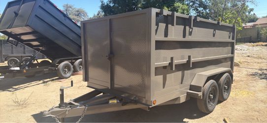 Diamond wall dump trailer 12 ft 2027 !