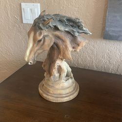 Horse Head Statue