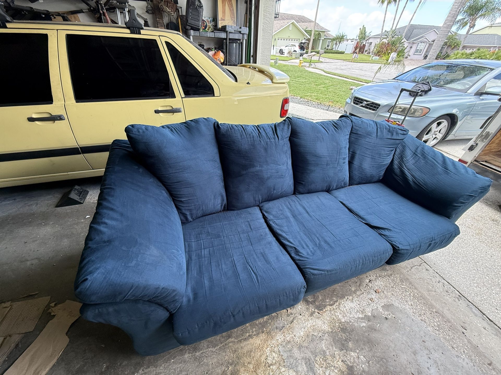 Sofa Bed, blue