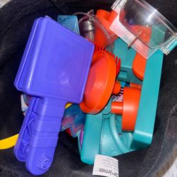 Playdough molding sets