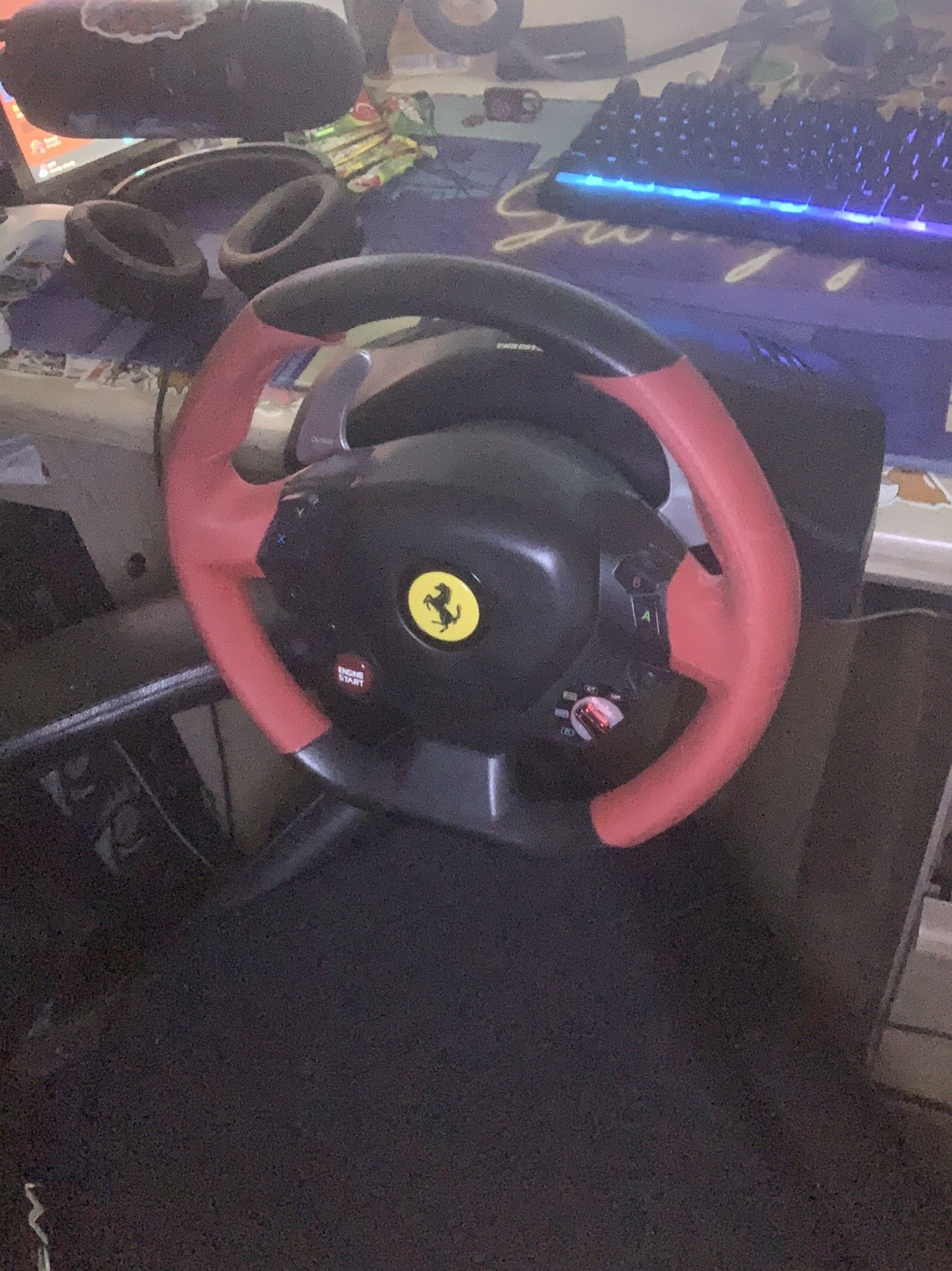 gaming steering wheel