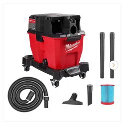 M18 FUEL 9 Gal. Cordless DUAL-BATTERY Wet/Dry Shop Vacuum 