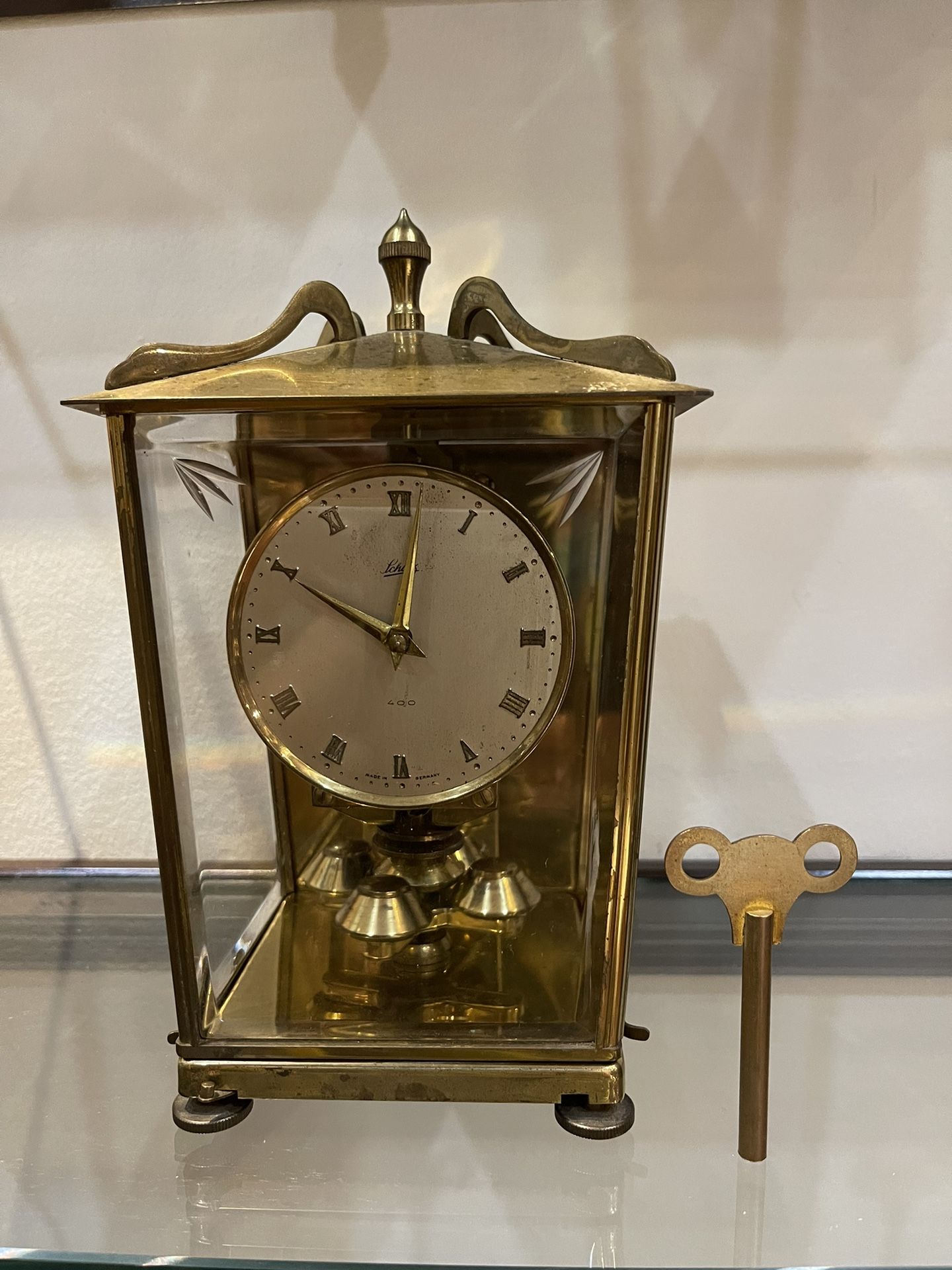 Vintage Schatz 400 Day Anniversary Carriage Clock Germany 2 Jewels Works https://offerup.com/redirect/?o=MTk1My5Xb3Jr and key included.