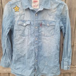 Levi's Denim Button Down Shirt 