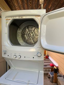 GE washer & dryer combo