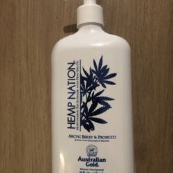 Hemp Nation Tan Extender Arctic Berry & Prosecco, 18 fl oz.