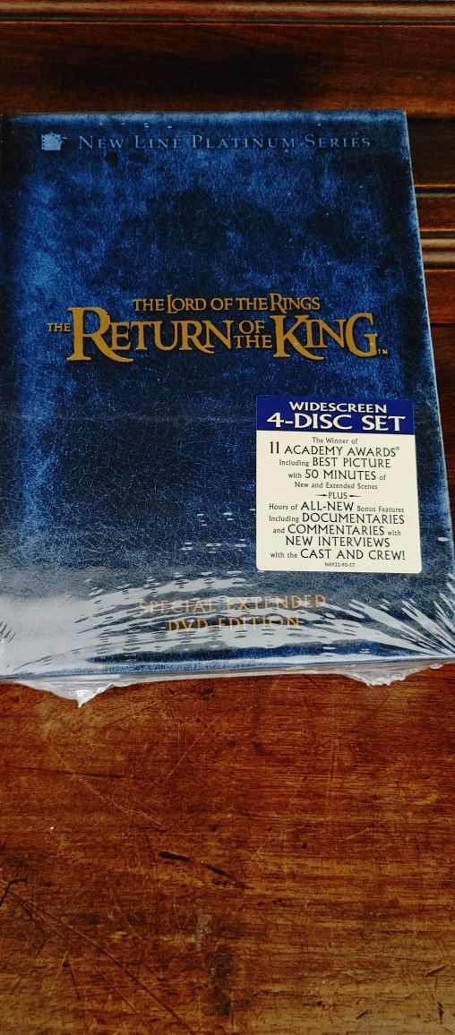 NEW (SEALED) Return Of The King Extended Version