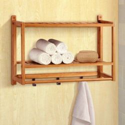 Bamboo Wall Organizer 