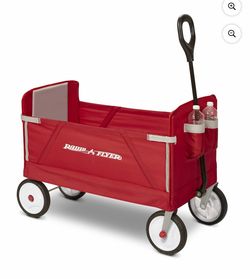 Brand new in box 3 in 1 ez fold wagon for kids