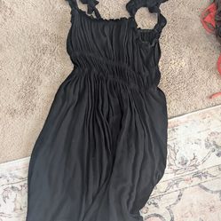 Black dress medium large