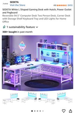 L desk