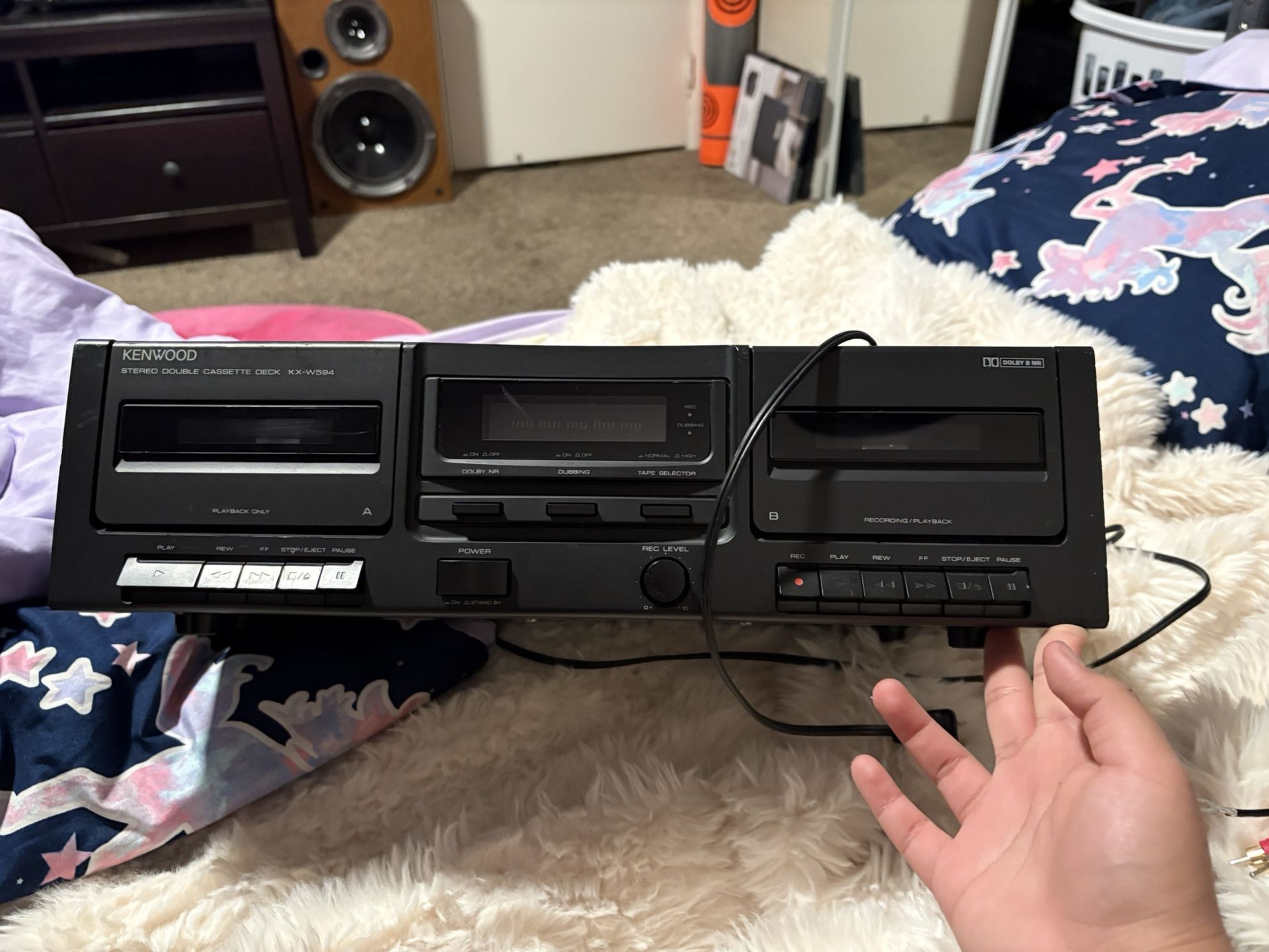 kenwood cassette player