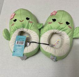 Squishmallows Toddler & Kids Boys or Girls Character Plush Slippers Size 4-5