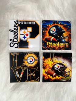 Pittsburgh Steelers Coaster Set of 4