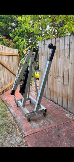 Heavy-Duty Portable Hydraulic Material Lift