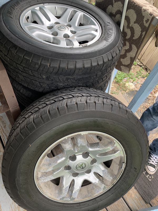 05 tundra wheels and tires for Sale in San Antonio, TX - OfferUp