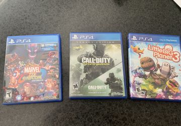PS4 Games ($15 each)