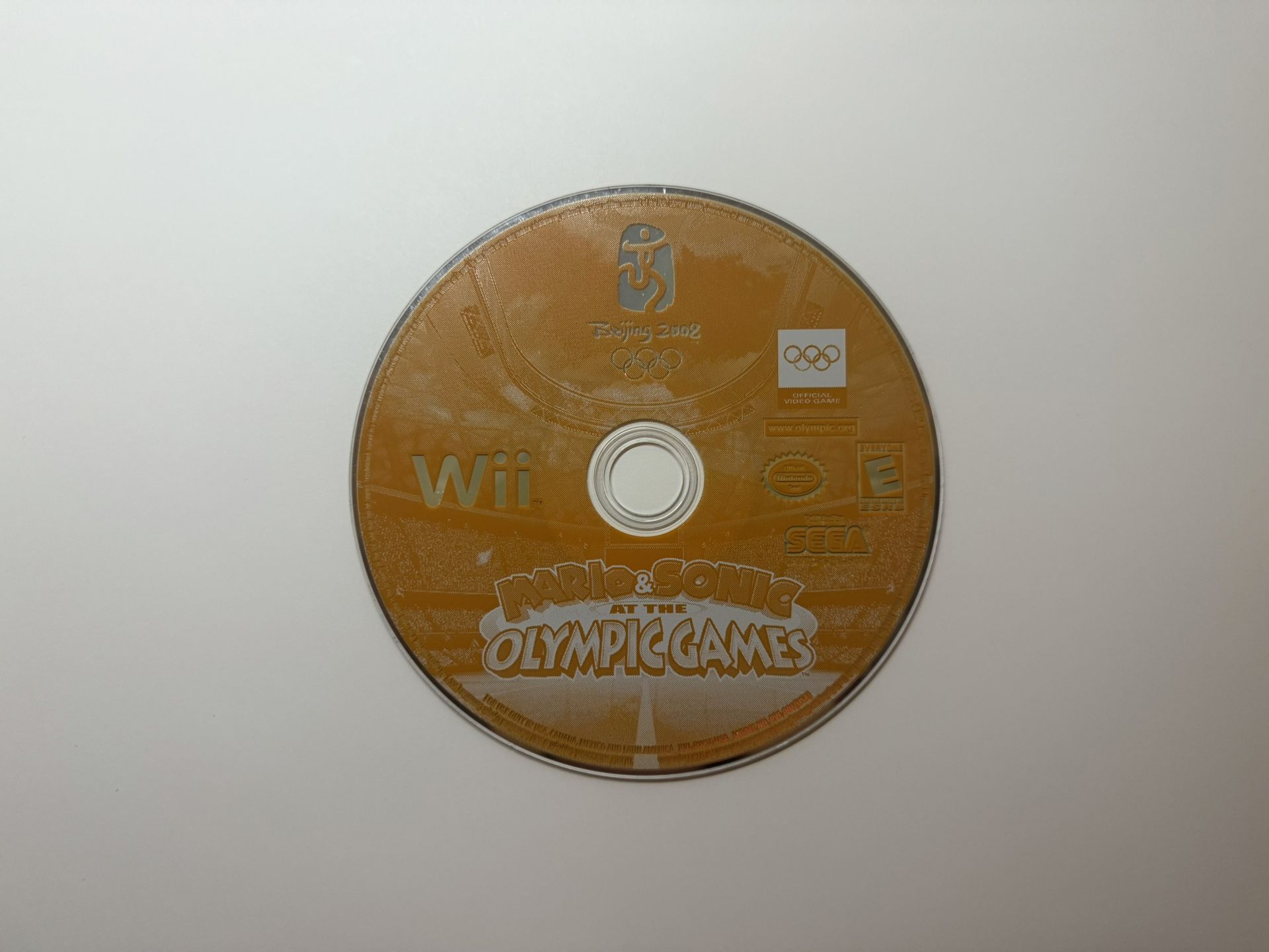 Mario & Sonic at the Olympic Games - Nintendo Wii (Disc-Only, Tested)