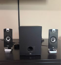 Cyber Acoustics CA-3090 18W 2.1 Speakers System with Subwoofer