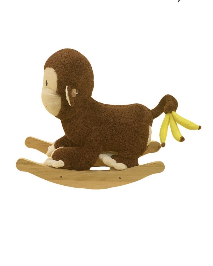 Rockabye Mocha Monkey Rocker Musical (Good condition)