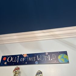 “Out If This world “ Space Theme Frame 