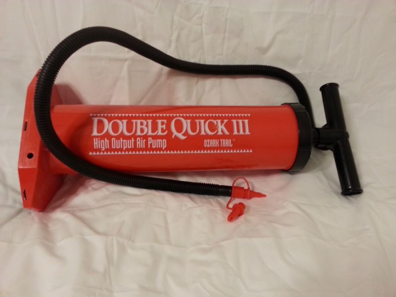 Ozark Trail Double Quick III 3 High Output Air Pump for Sale in San