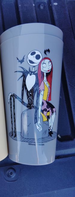 Nightmare Before Christmas and other Disney Plastic Cups 32 OZ