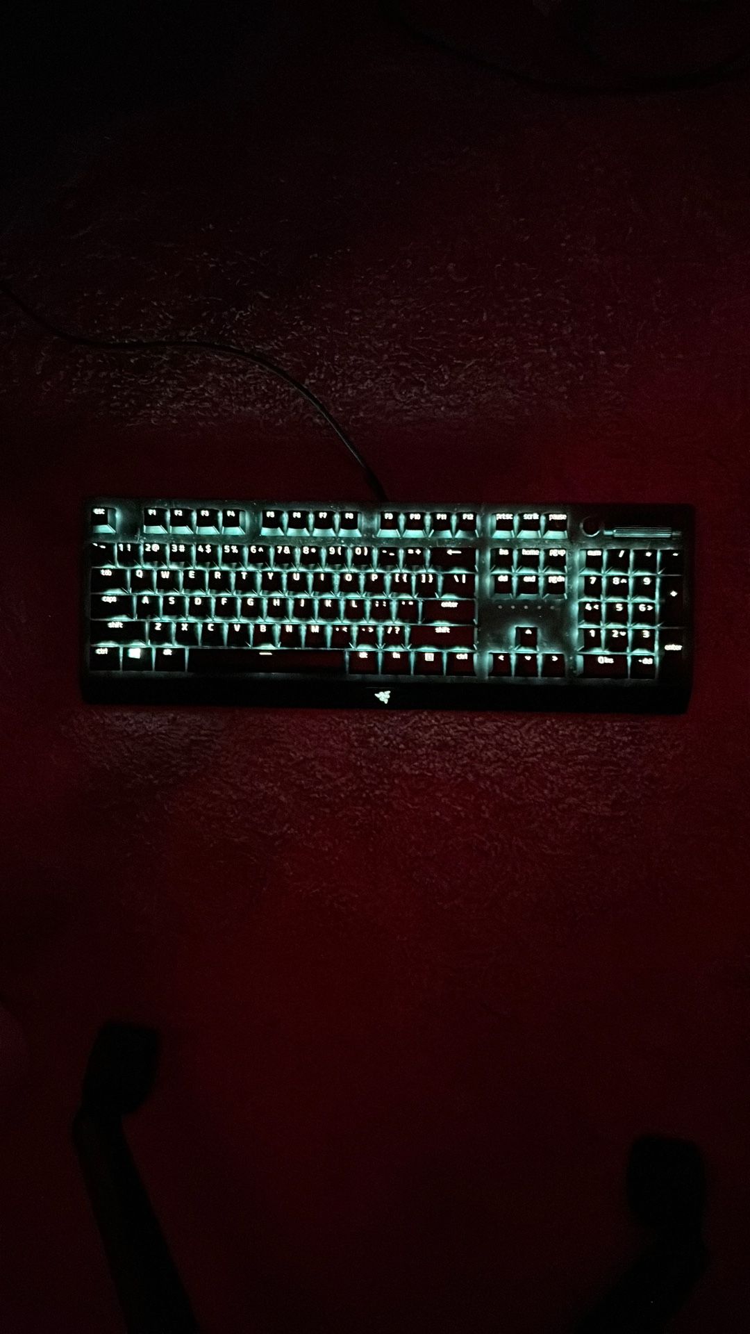 Razer Black widow (no box/armrest)