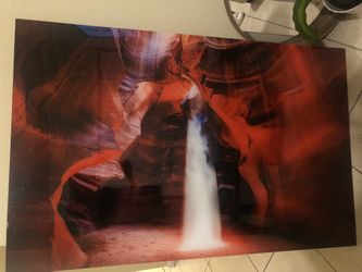 Grand Canyon Picture In Acrylic 4K Resolution 35X55 Inch
