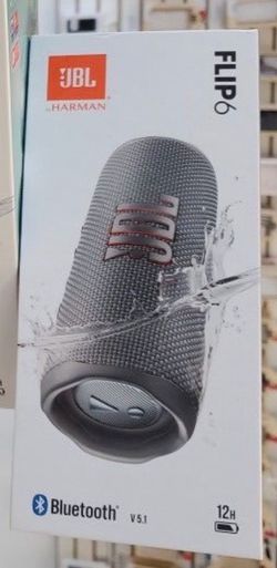 JBL Flip 6 Portable Waterproof Bluetooth Speaker-black