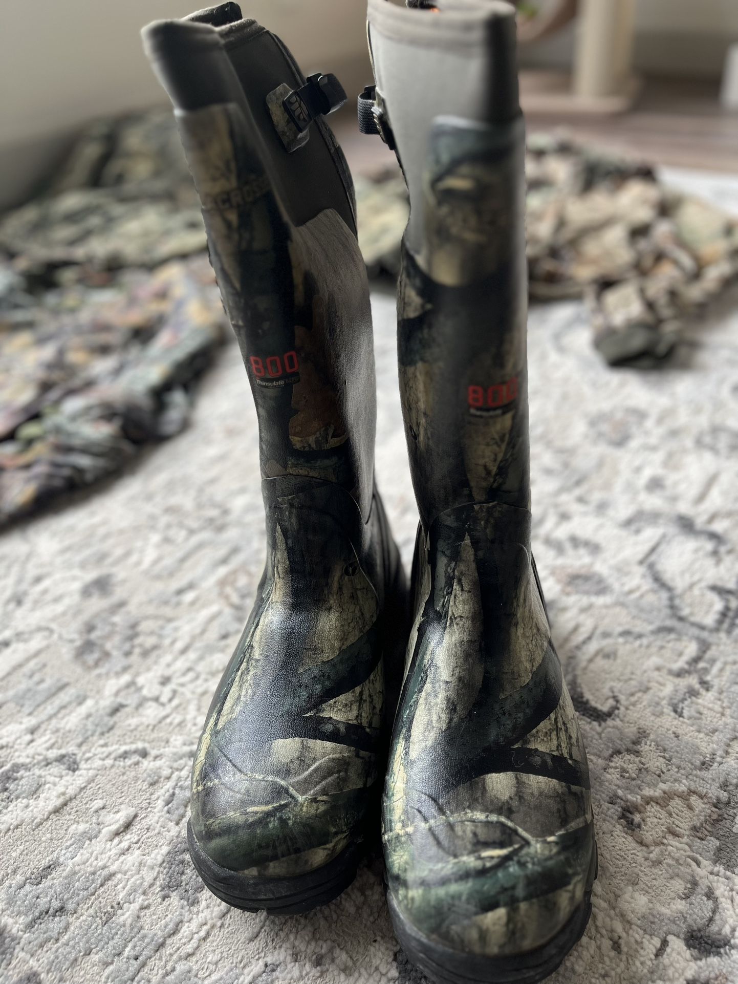 LaCrosse Alphaburly 800 Gram Hunting Boots Size 12