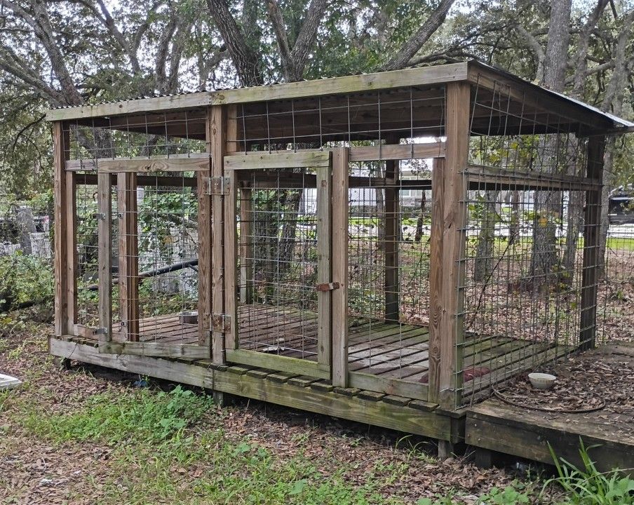 Wooden Dog Pens