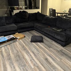 Couch For Sale Dark Blue Sectional 