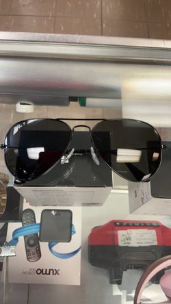 Rayban large aviator polarized sunglasses