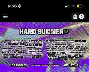 Hard summer 2 day GA 2026