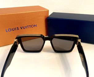 Louis Vuitton Black/Gold Z1165W 1.1 Millionaires Square Sunglasses Louis  Vuitton