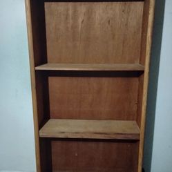 Librero ,, wooden bookcase  . 72 x 36  inches