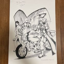 MK Bassette Signed Poster