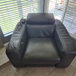 Leather Like Recliner