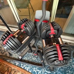 Bowflex 552 Adjustable Dumbbells With Stand 