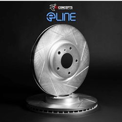 New: R1 Concepts Rear Ceramic Brake Pads and Rotors- Audi Q3