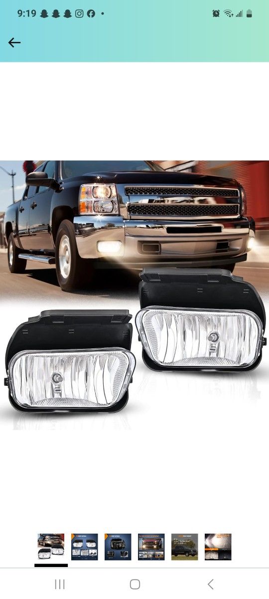 Chevy K1500 /K2500 /K3500 Fog Lights